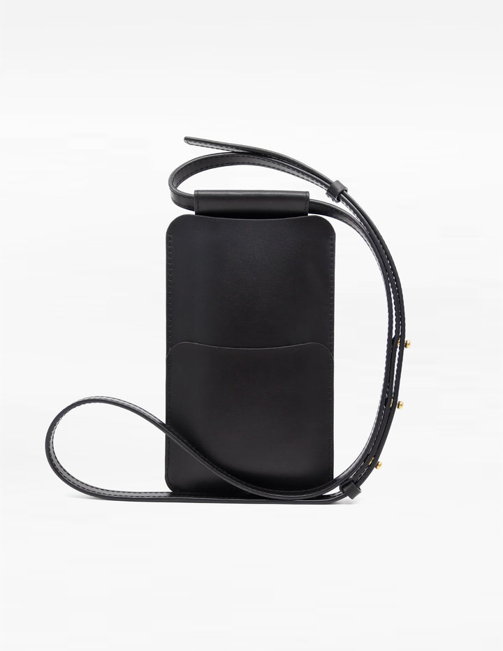 Crossbody Phone Pouch – Black
