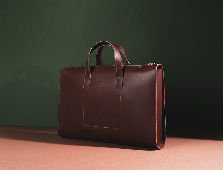 Briefcase Model Brief – Cognac