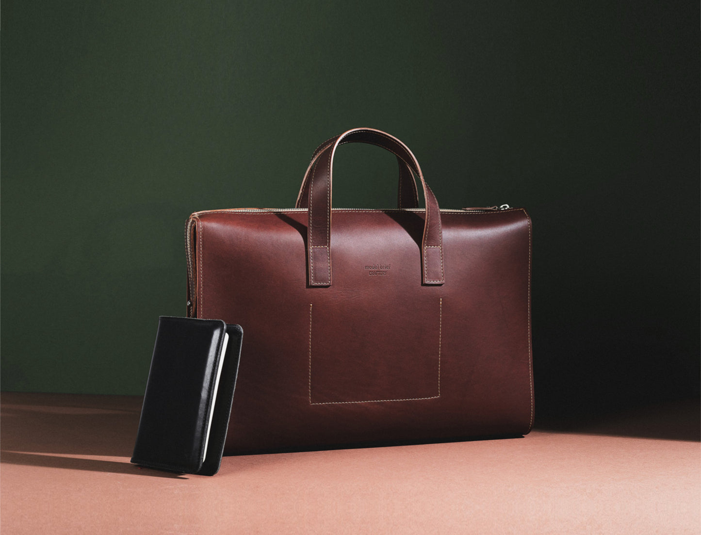 Briefcase Model Brief – Cognac
