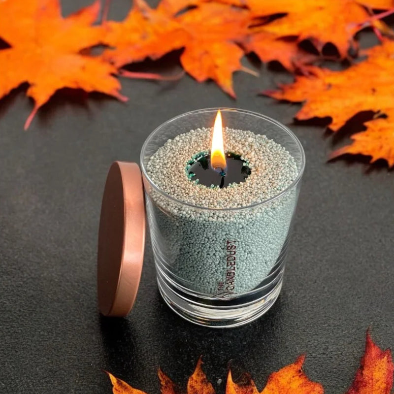 Smaragd – Ungeduftetes Nachfüllset für Pulverkerzen (330g)