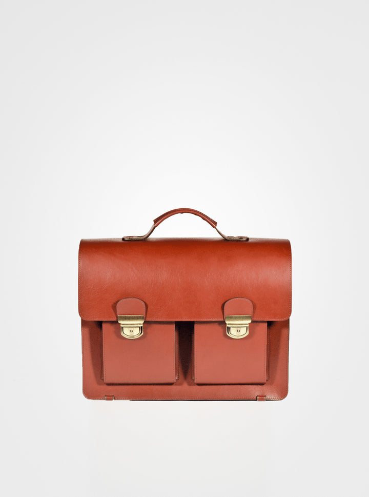 Aktentasche Nr. 35 – Cognac