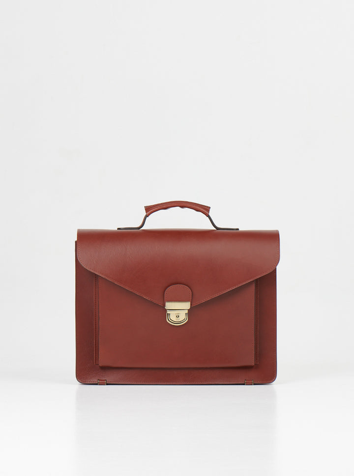Aktentasche Nr. 36 – Cognac