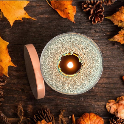 Smaragd – Ungeduftetes Nachfüllset für Pulverkerzen (330g)