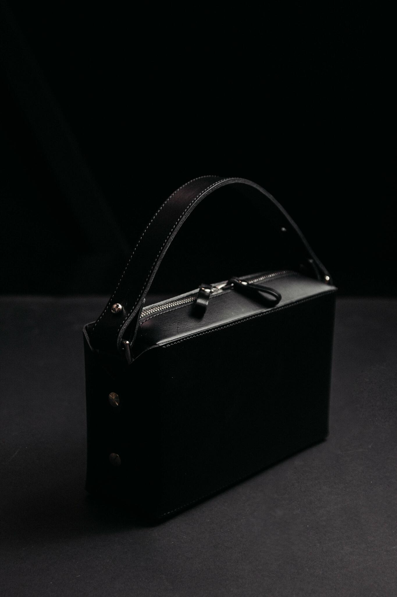 Trippelgänger Leder Umhängetasche