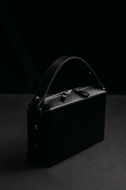 Trippelgänger Leder Umhängetasche