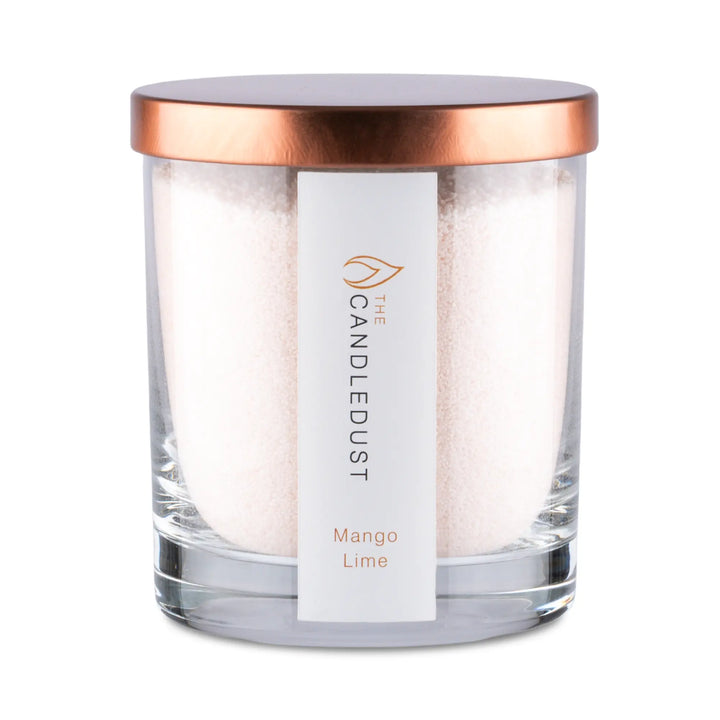 Mango Lime – Powdered Candle in Glass (160g)