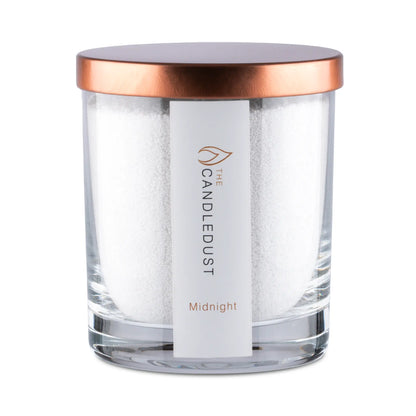 Midnight – Powdered Candle in Glass (160g)