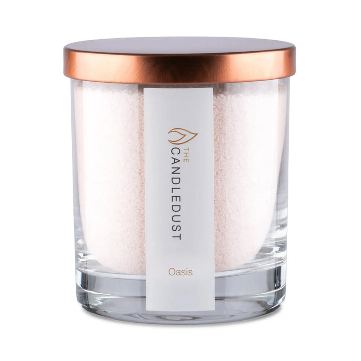 Oasis – Powdered Candle in Glass (160g)
