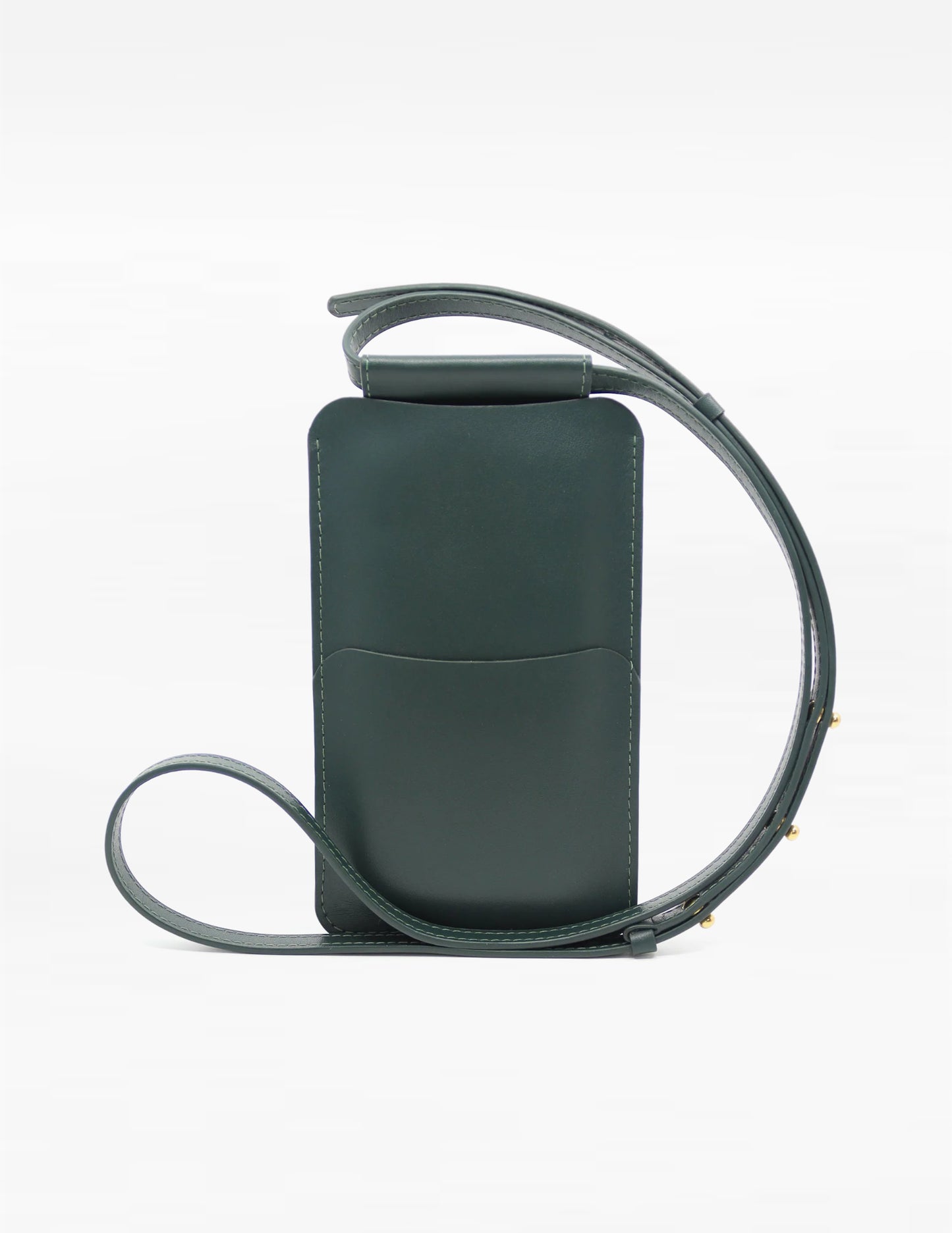 Crossbody Phone Pouch – Forest Green