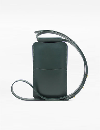 Crossbody Phone Pouch – Forest Green