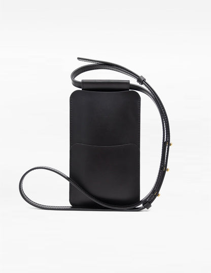 Crossbody Phone Pouch – Black