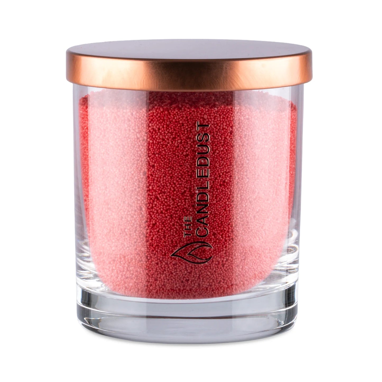 Red – Unscented Powdered Candle in Glass (160g)