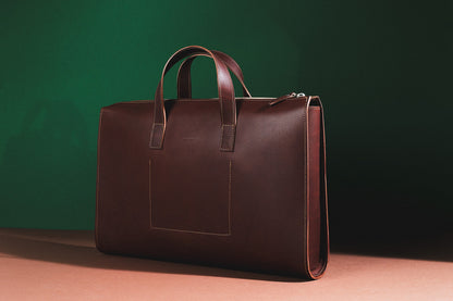 Briefcase Model Brief - Cognac