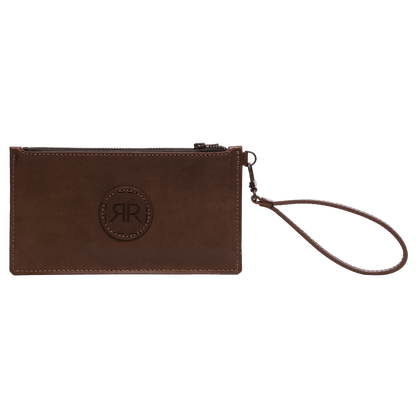 Leather Wristlet Wallet
