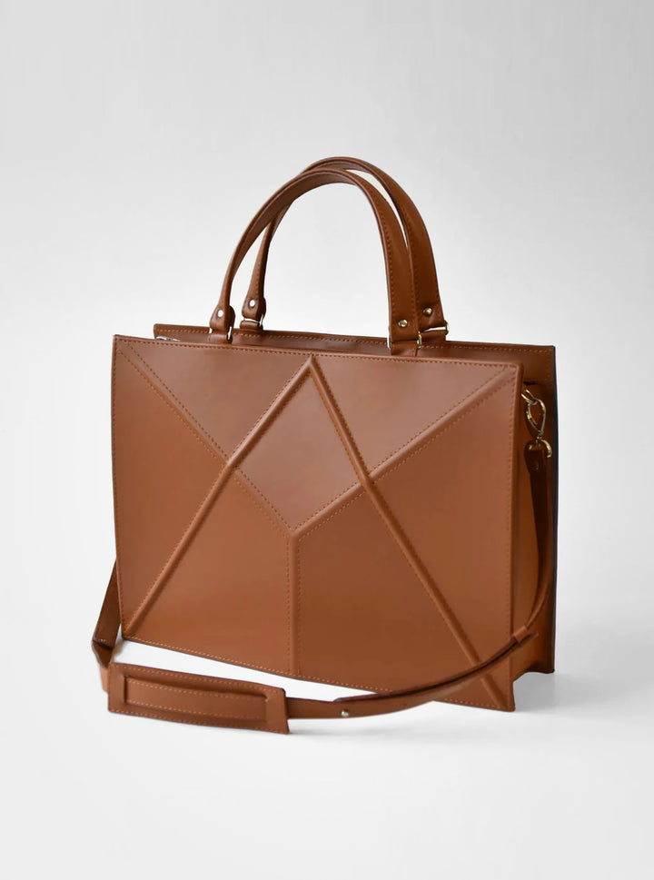 Handtasche FACET – Karamellbraun