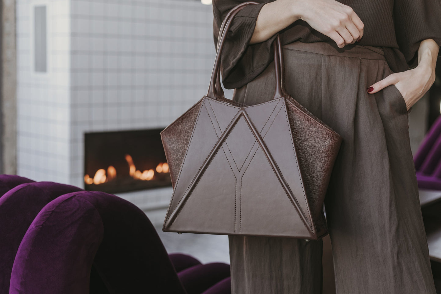 Leather Handbag Nova