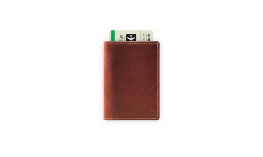 Tour Portemonnaie Passport Covers - Cognac